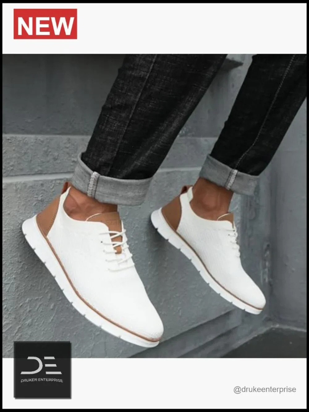 Men's Breathable Mesh Dress Oxfords Sneakers Lightweight Walking Shoes Lace-Up